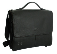 Кожаная сумка портфель трансформер IP Collection 384-76 