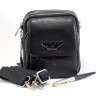 Поясная кожаная сумка IP Collection 8111-2 Black