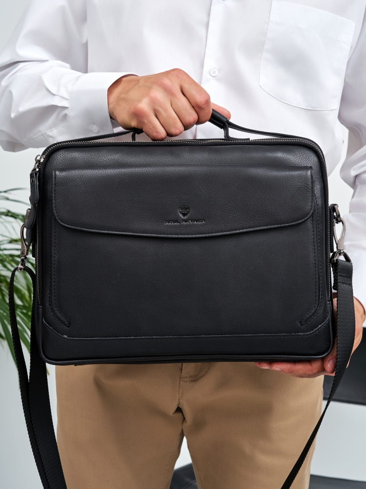 Кожаная деловая сумка для документов Paul Rayner 1943537-2