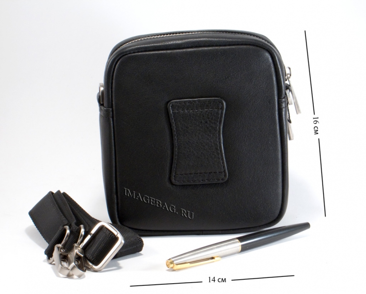 Компактная поясная сумка из кожи IP Collection 3374.1