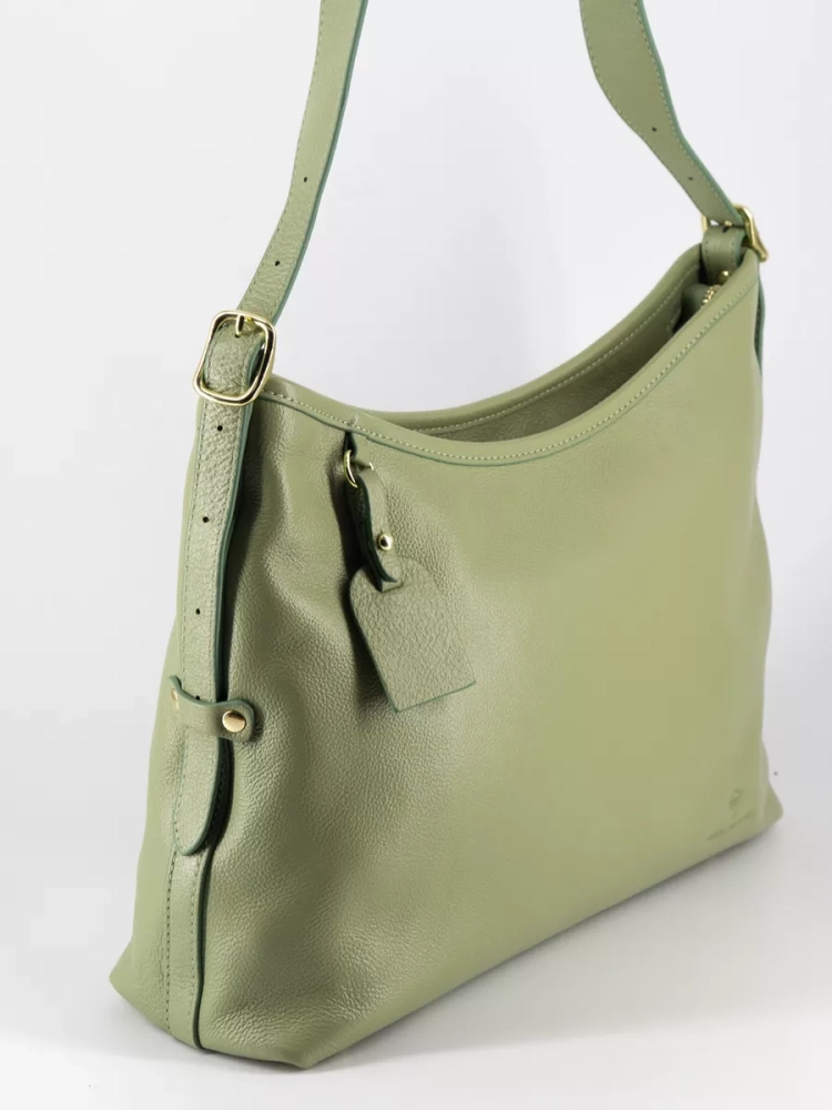 Сумка женская шоппер Paul Rayner green 8214