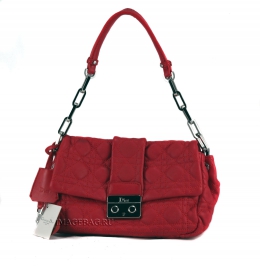 Красная женская сумка Christian Dior 2802