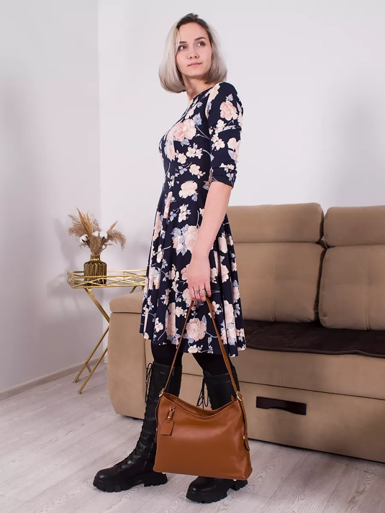 Сумка женская шоппер Paul Rayner brown 8214