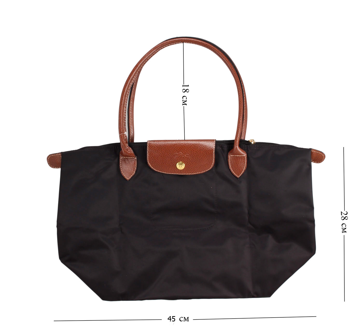 Longchamp black tote on sale