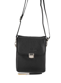 Маленькая мужская сумка из кожи Giorgio Armani 2807-2 GA  