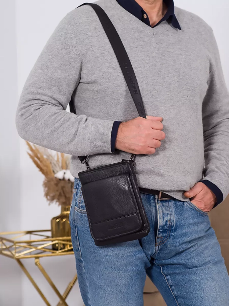 Мужская сумка на пояс и плечевым ремнем Jancarlo Baretti 2512