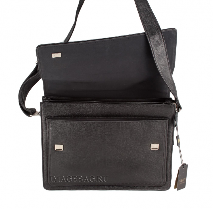 Деловая мужская сумка через плечо IP Collection 3593  