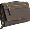 Коричневая мужская барсетка IP Collection A 81167-4  