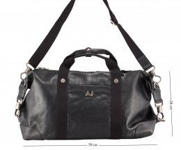 Мужская дорожная сумка кожаная на ремне Armani 078006L-366 AJ