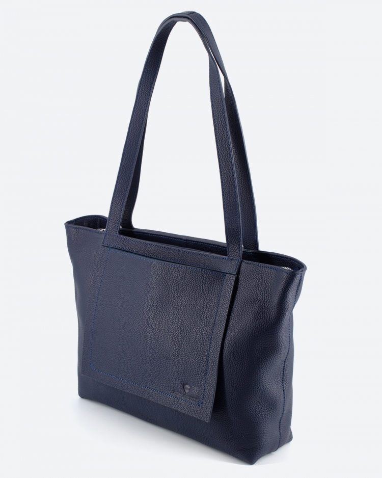 Женская сумка шоппер Paul Rayner blue Gloria 3188