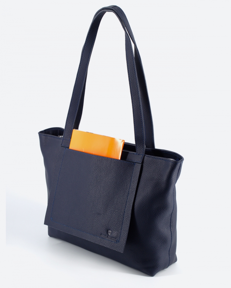 Женская сумка шоппер Paul Rayner blue Gloria 3188