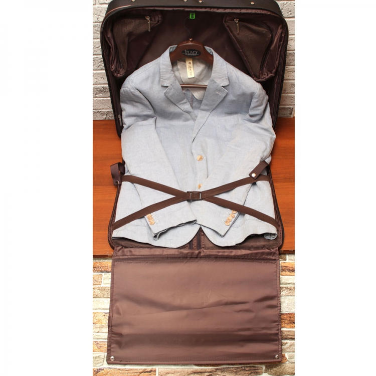 Коричневый портплед дорожный HELEN SHIRLEY brown 