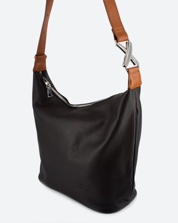 Сумка женская хобо Paul Rayner black 1500