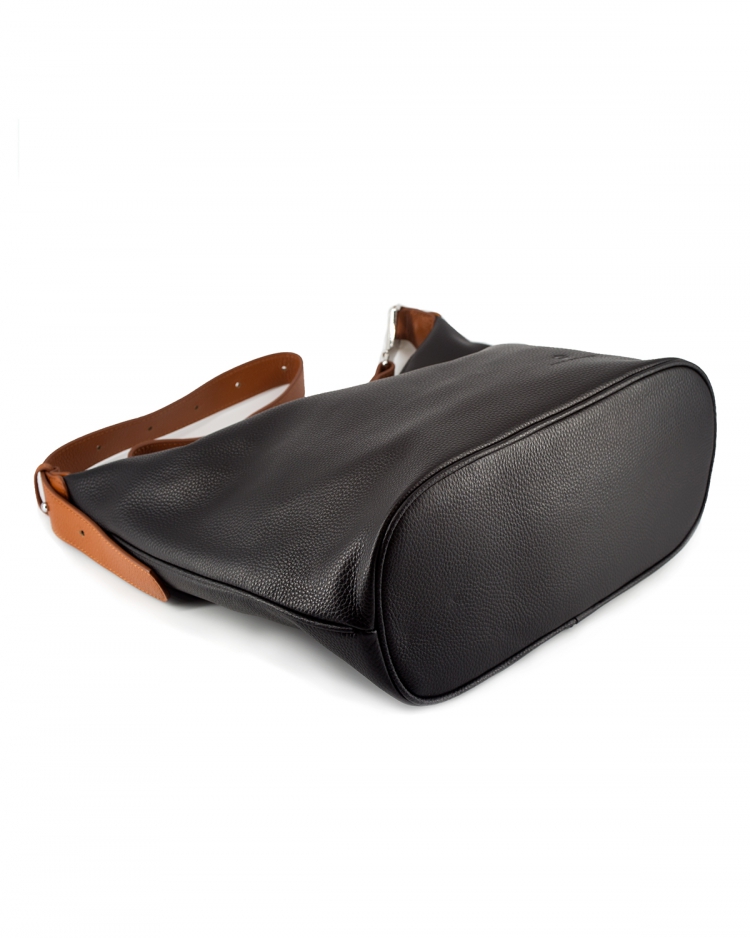 Сумка женская хобо Paul Rayner black 1500