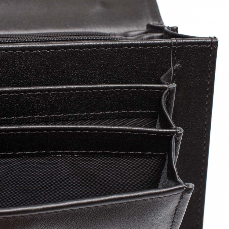 Большая барсетка мужская для документов Clark Black