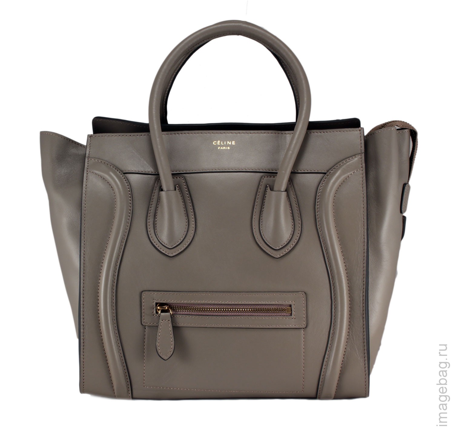 C Celine Luggage Bag 8225CL GYgray 0 imagebag.ru