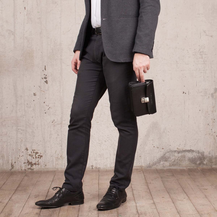 Компактная барсетка на пояс Dixon Black