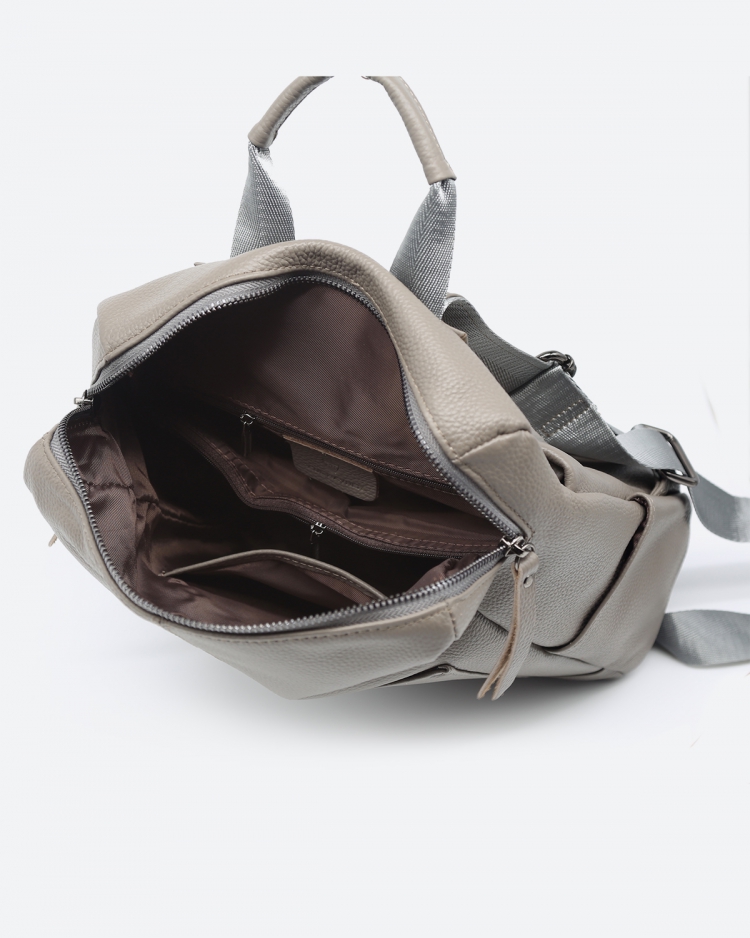 Женский рюкзак под А4 серый Paul Rayner 1071