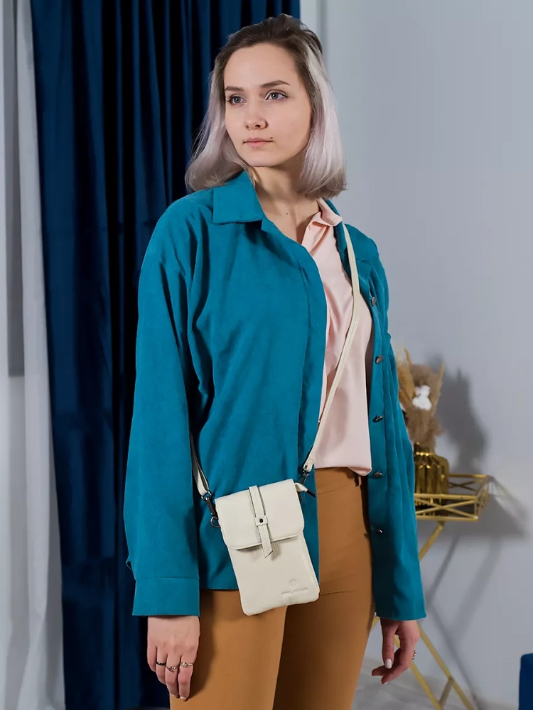 Женская сумка планшет Paul Rayner beige бежевая 8056