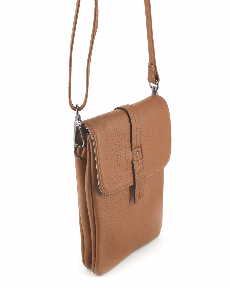 Женская сумка планшет Paul Rayner brown 8056