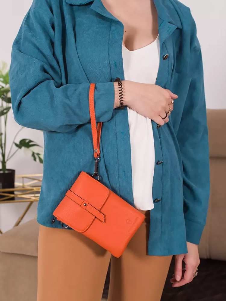 Женская сумка планшет Paul Rayner orange 8056