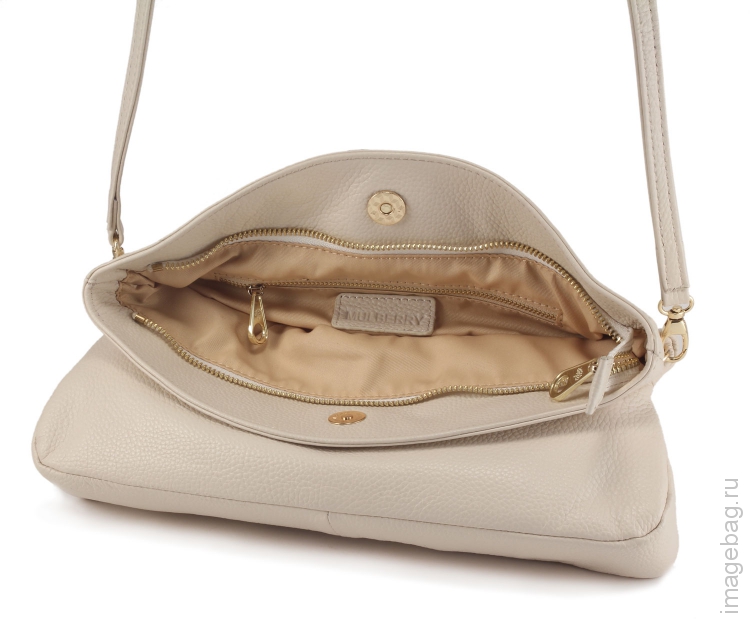 Клатч женский бежевый Mulberry 11561 MU-BG