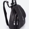 Рюкзак женский кожаный маленький Paul Rayner черный 1031-1