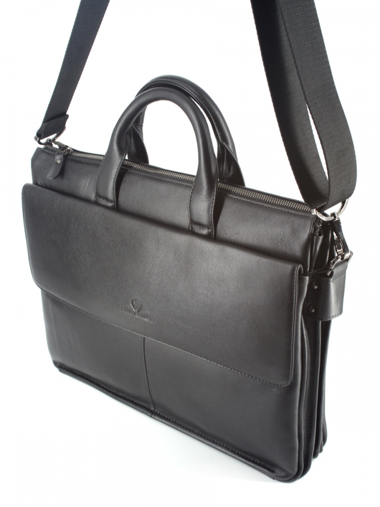 Деловая кожаная сумка Paul Rayner 0777826-1