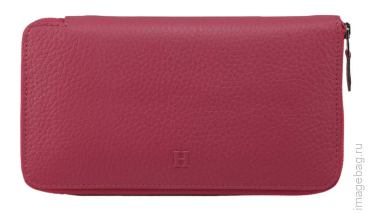Женский кошелёк розовый Hermes 533 ROSE_7309