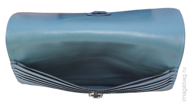 Женский кошелёк Hermes blue 535 HE-7304