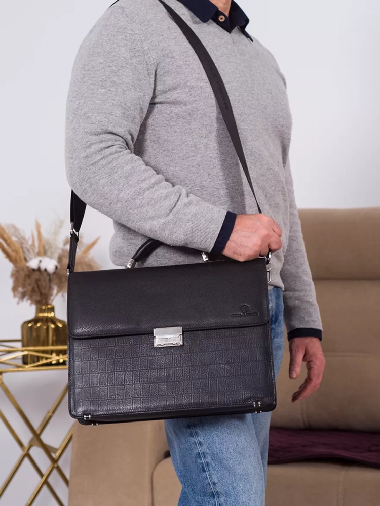 Деловой мужской портфель с кодовым замком Paul Rayner  11785-007/351