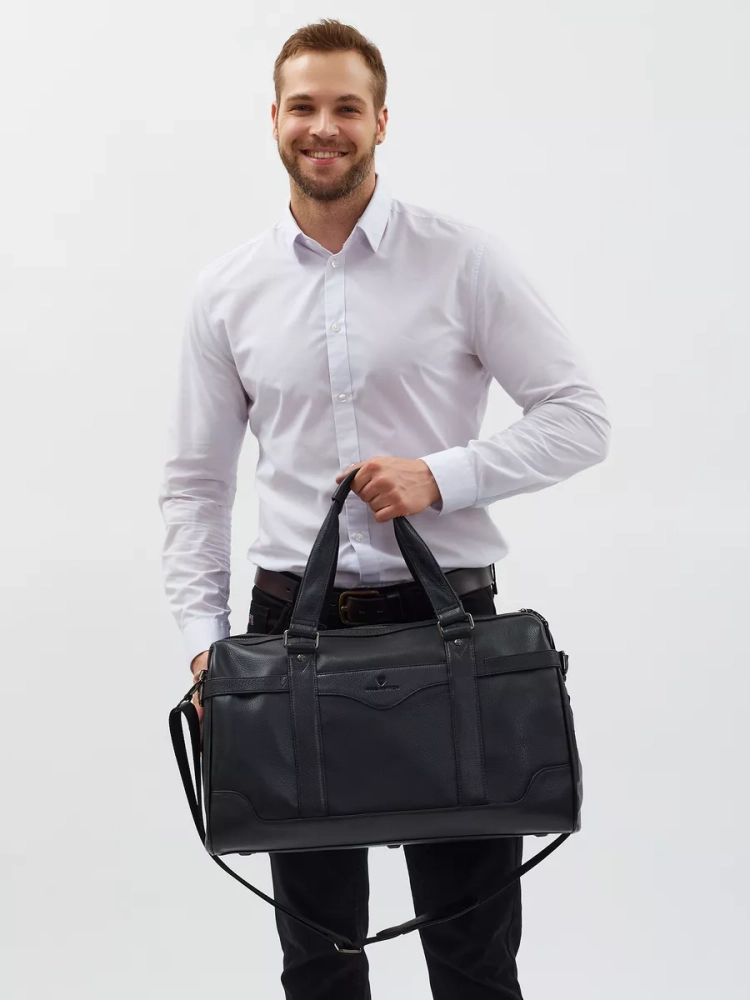 Мужская дорожная сумка из натуральной кожи Paul Rayner 0047832-1