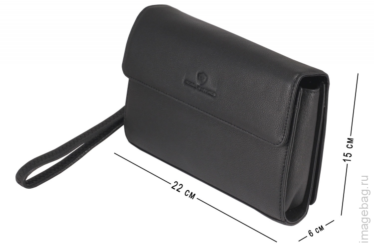 Клатч мужской с кистевым ремнем Paul Rayner 0351092-1_4743