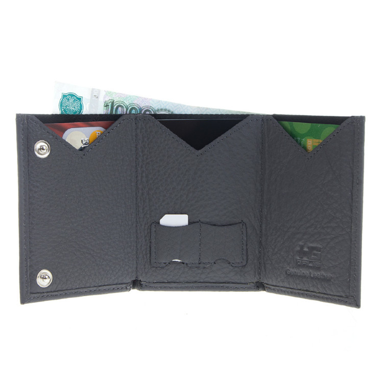 Кожаная визитница Galib 11M001R-1-GRAY