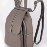 Рюкзак женский кожаный Paul Rayner серый 1031