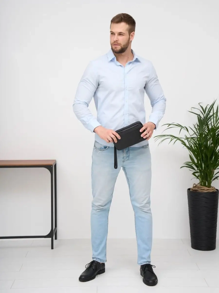 Кожаный клатч мужской универсальный  Paul Rayner 0365270-10