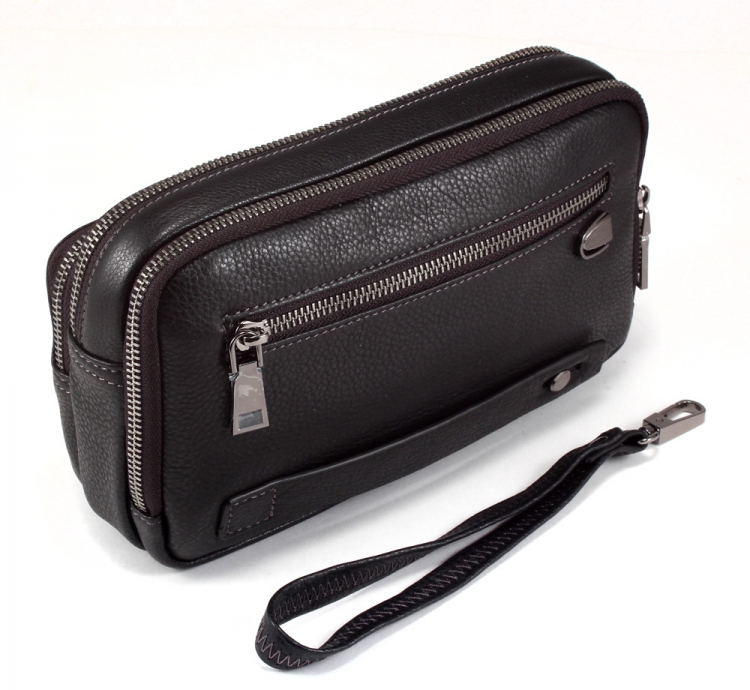 Кожаный клатч универсальный мужской Paul Rayner 0365270-10 _9064