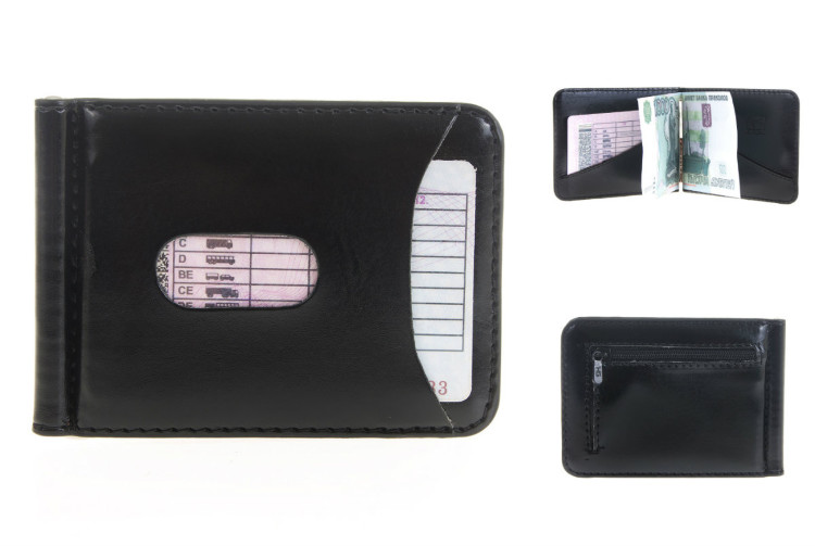 Зажим для денег GALIB M130-П2B black