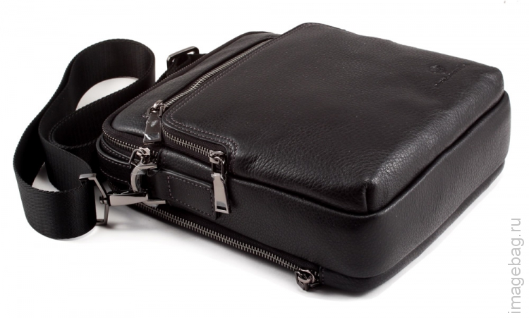 Кожаная сумка черная Paul Rayner 0035270-4-9167