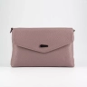 Клатч женский кожаный розовый 8819