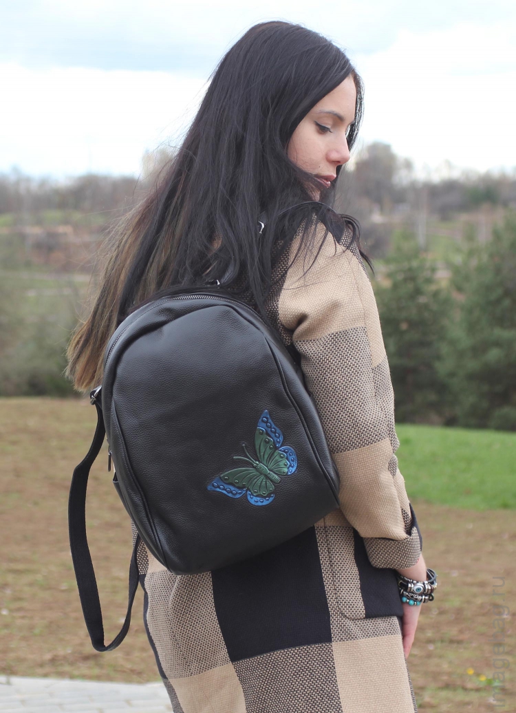 Женский городской рюкзак P.Rayner Janet black-9748