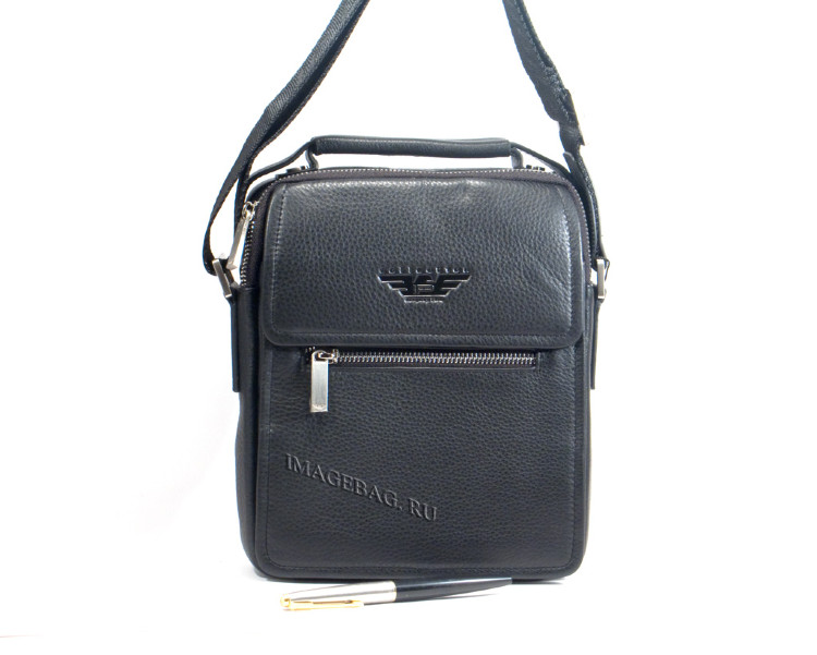 Кожаная сумка с короткой ручкой  IP Collection 9027-3